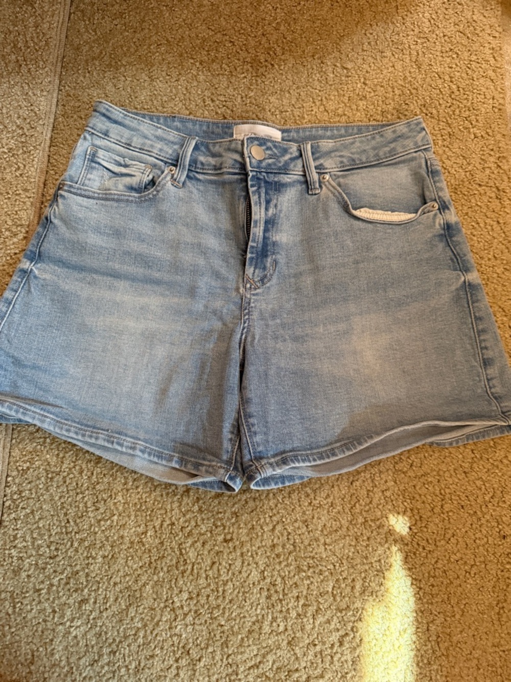 Dear John Light Wash Denim Shorts